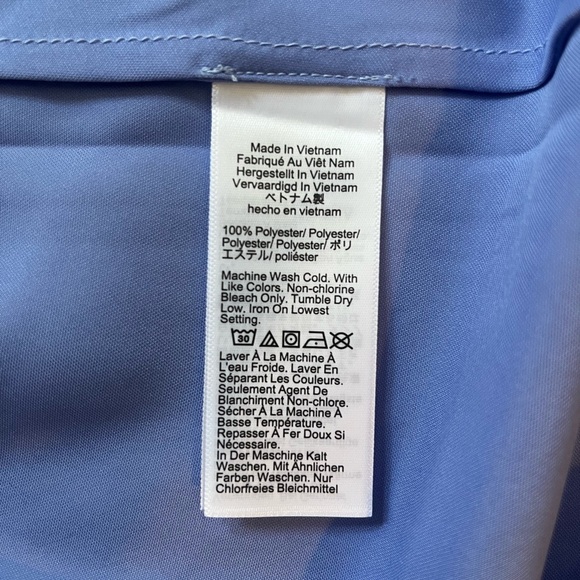 NWT J.Crew Blue Slip Dress size 12 - Picture 3 of 7